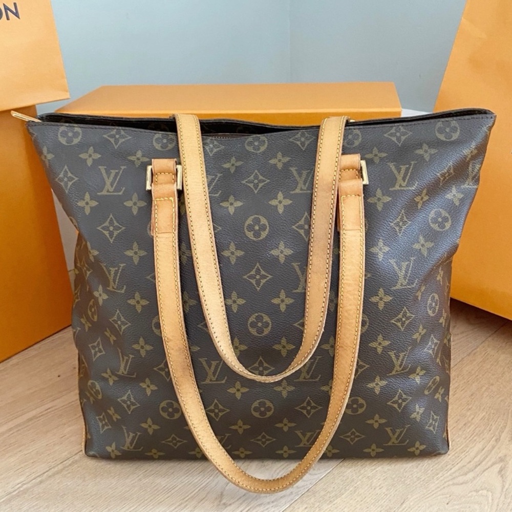 ♥️Very very used and worn out CABAS MEZZO♥️Auth Louis Vuitton Shoulder Bag